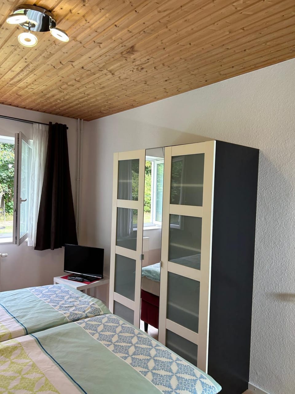 Property building, Living room, Bedroom