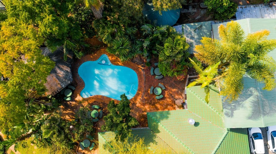 Bird's eye view, Garden view, Swimming pool