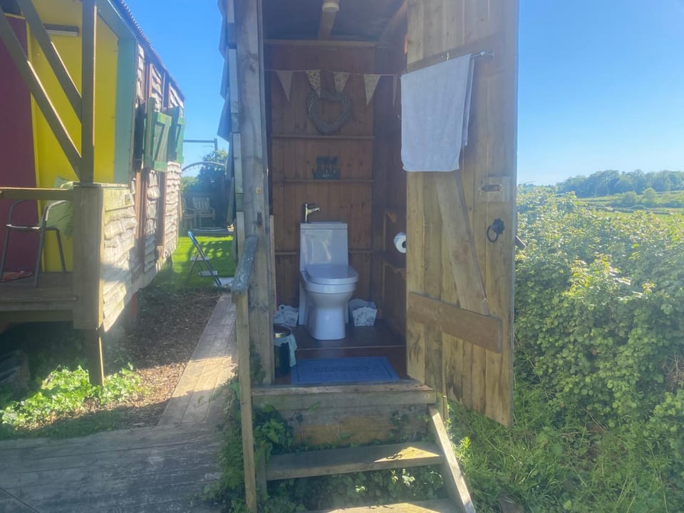 The Gypsy Caravan Sleeps 5 with alfresco dining House in Llanidan