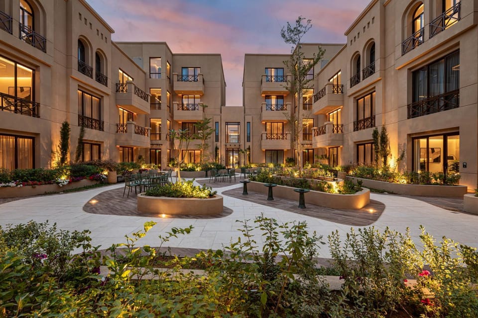 Natural landscape, Garden, Garden, Garden view, Inner courtyard view