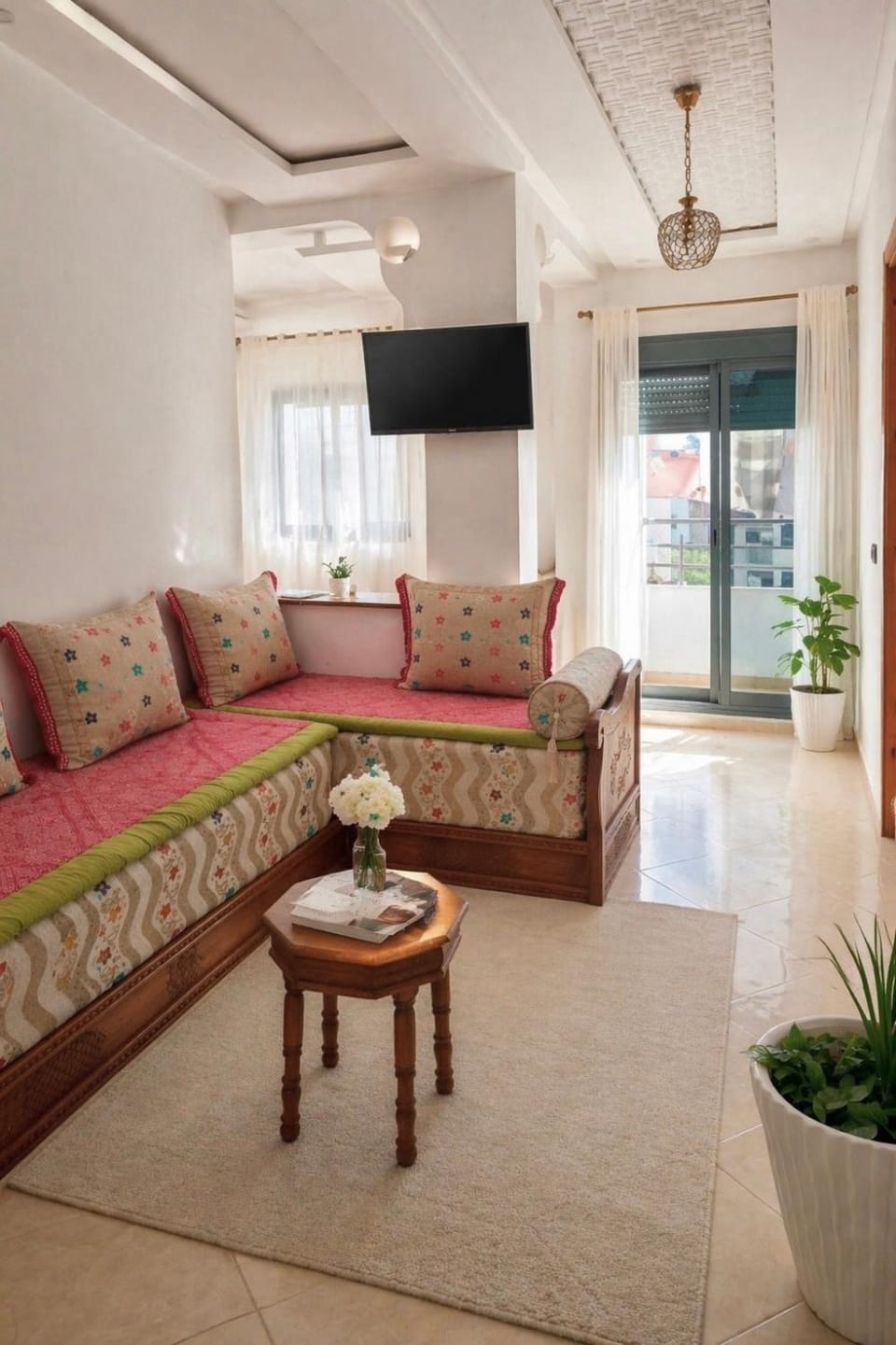 Bright Apartment with Balcony - Quiet and Comfortable Apartment in Rabat-Salé-Kénitra