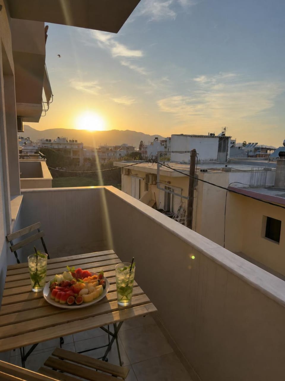View (from property/room), Balcony/Terrace, Sunset