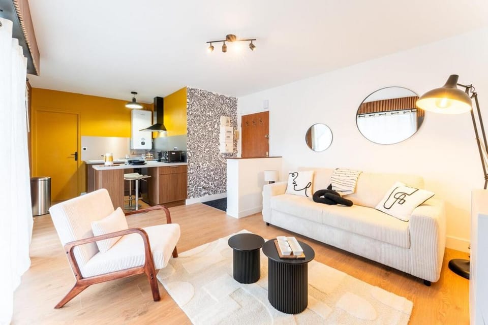 Le Bloom - Central, Spacieux & Stationnement Apartment in Brittany