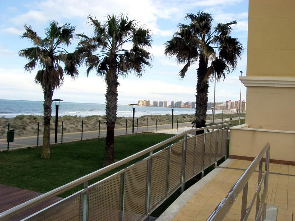 Garden, Sea view