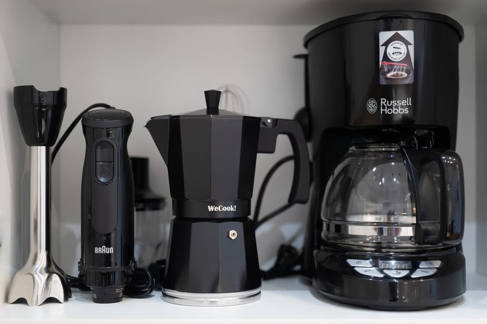 Coffee/tea facilities, Kitchen or kitchenette, toaster