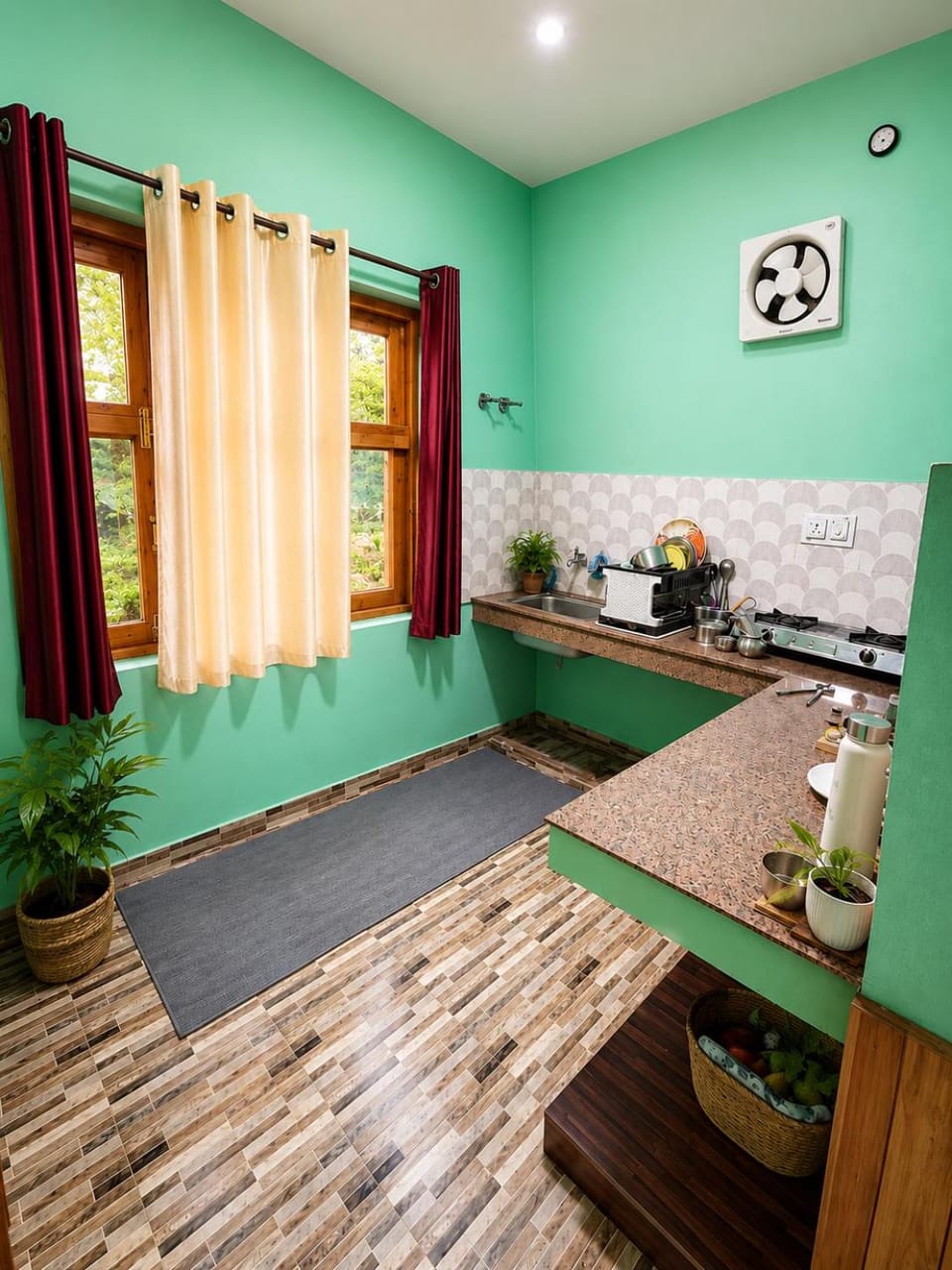 Kitchen or kitchenette