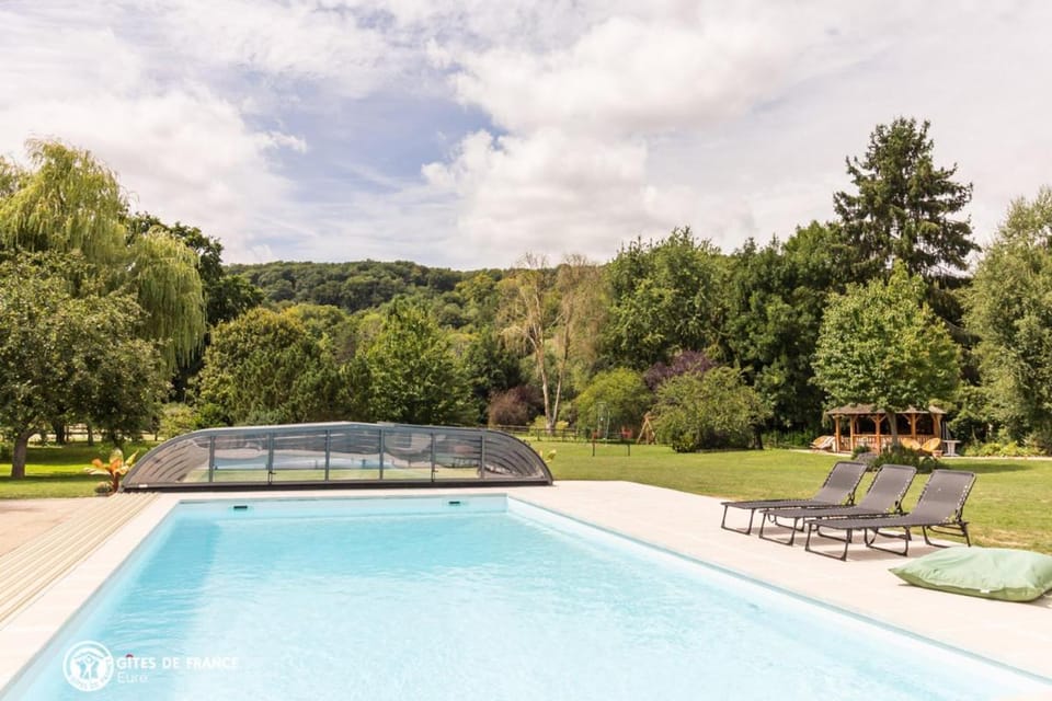 Day, Natural landscape, Garden, Garden view, Pool view, Swimming pool, Swimming pool, Open Air Bath, sunbed