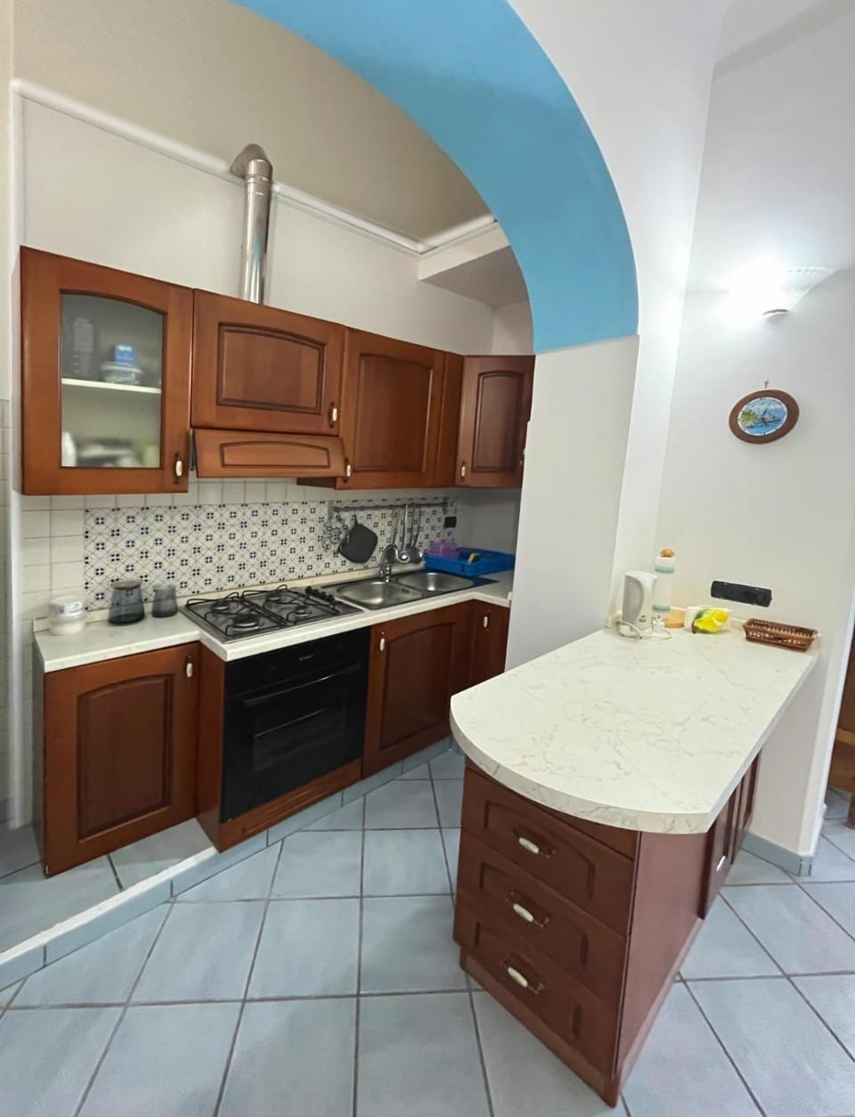 Kitchen or kitchenette, kitchen