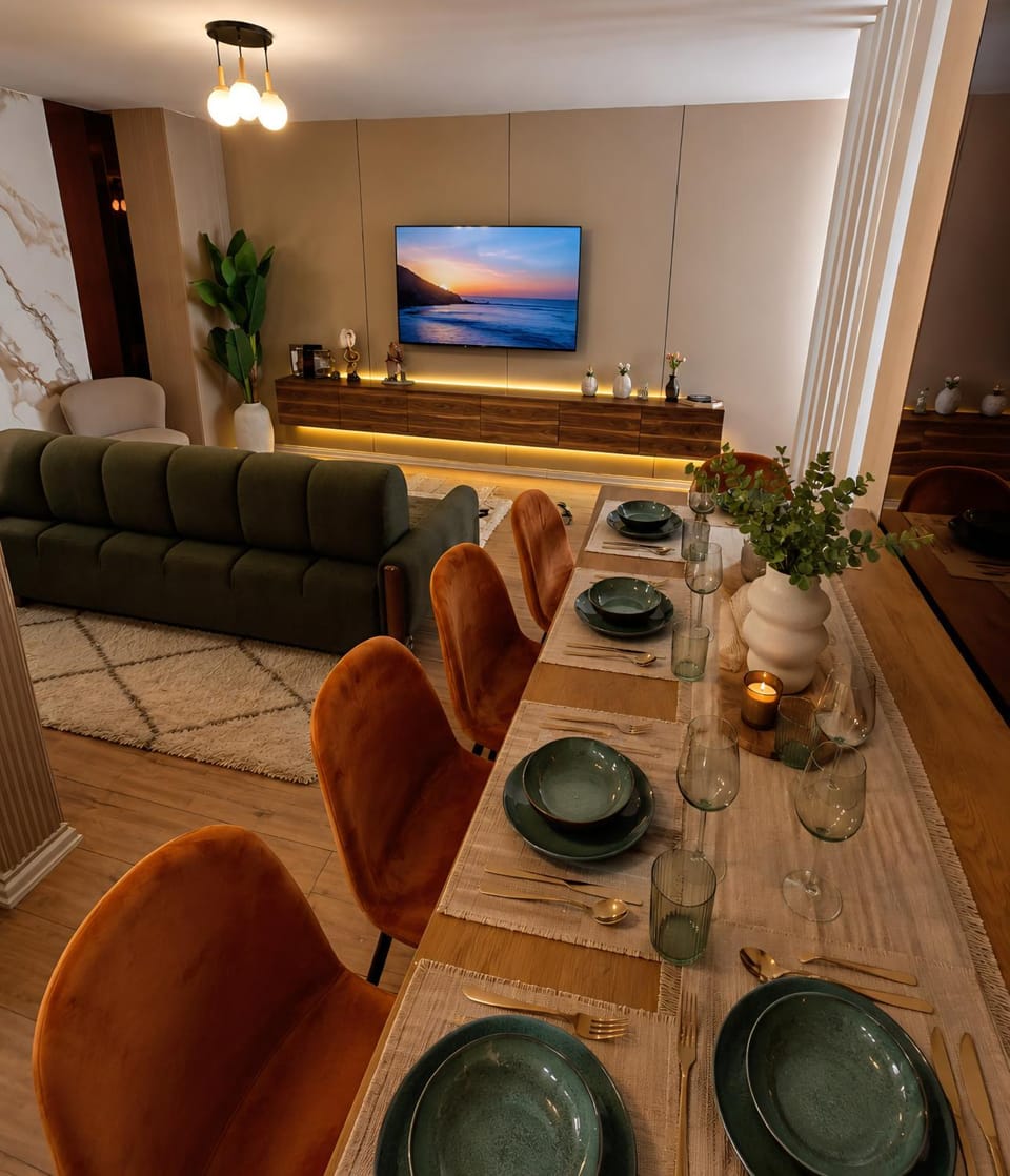 Big apartment central seaview Apartment in Tirana County, Albania