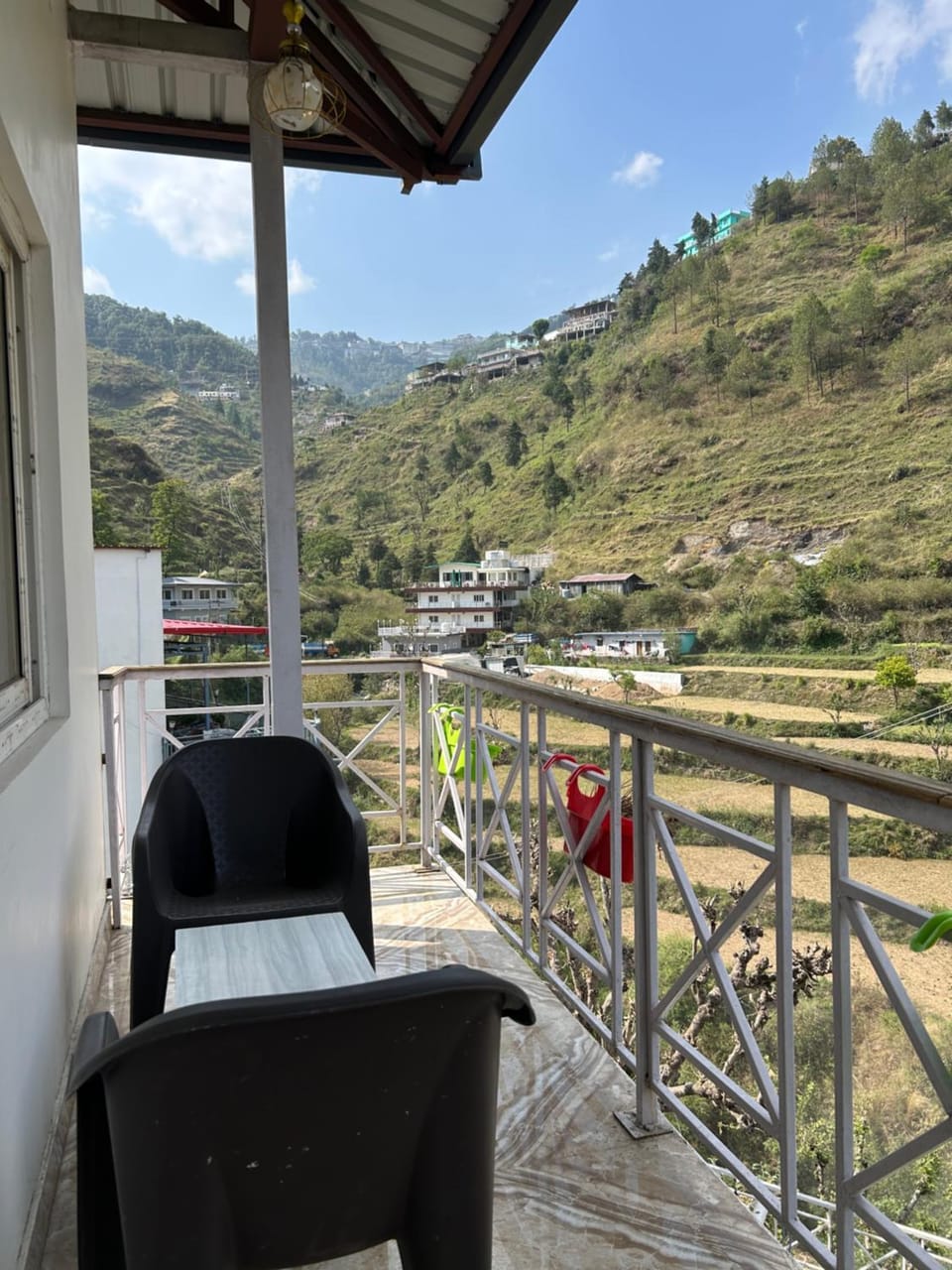 Day, Natural landscape, View (from property/room), Balcony/Terrace, Seating area, Mountain view