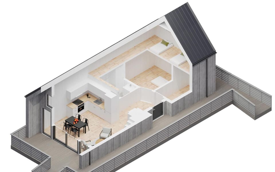 Sandvikens Strandby House in Gotland County, Sweden