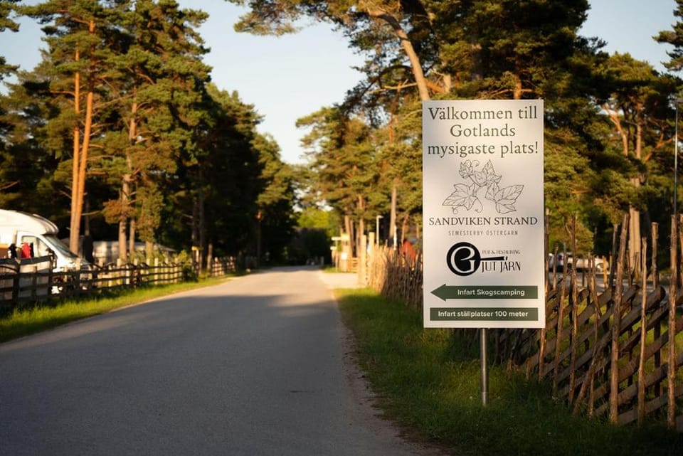 Sandvikens Strandby House in Gotland County, Sweden