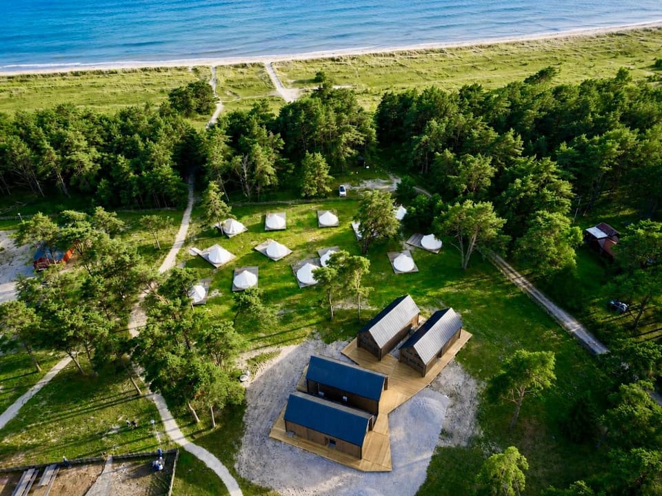 Property building, Bird's eye view, Beach, Sea view