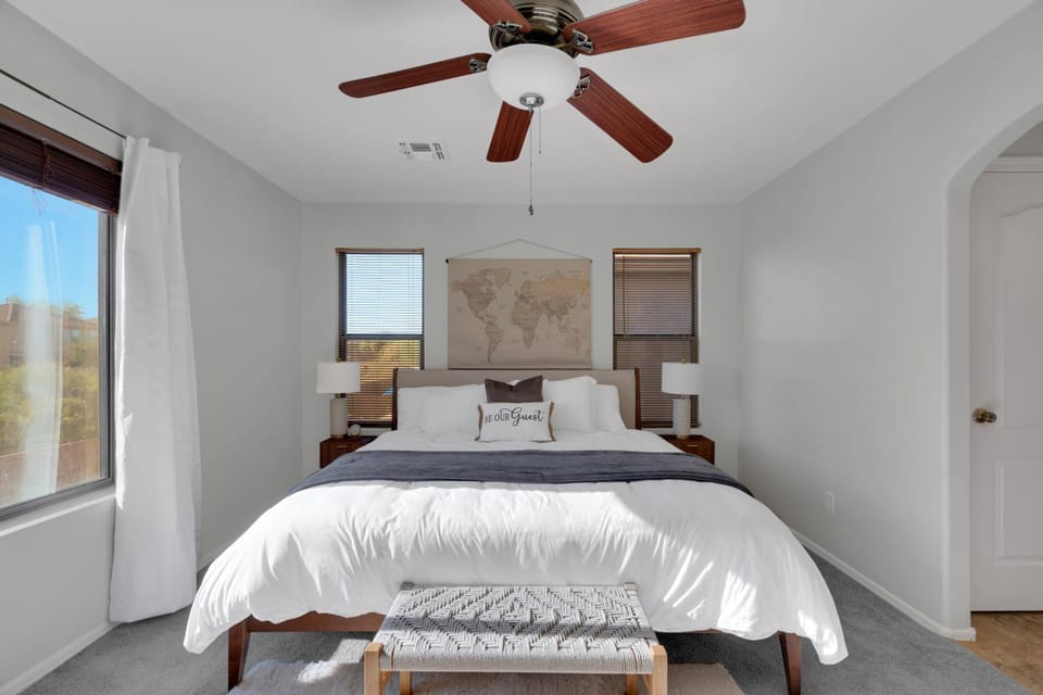 Bed, Bedroom