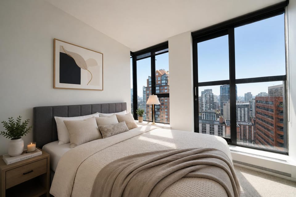 Bright and Elegant 3BR Suite Downtown Vancouver Apartment in Vancouver