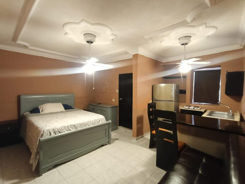 Photo of the whole room, Bedroom