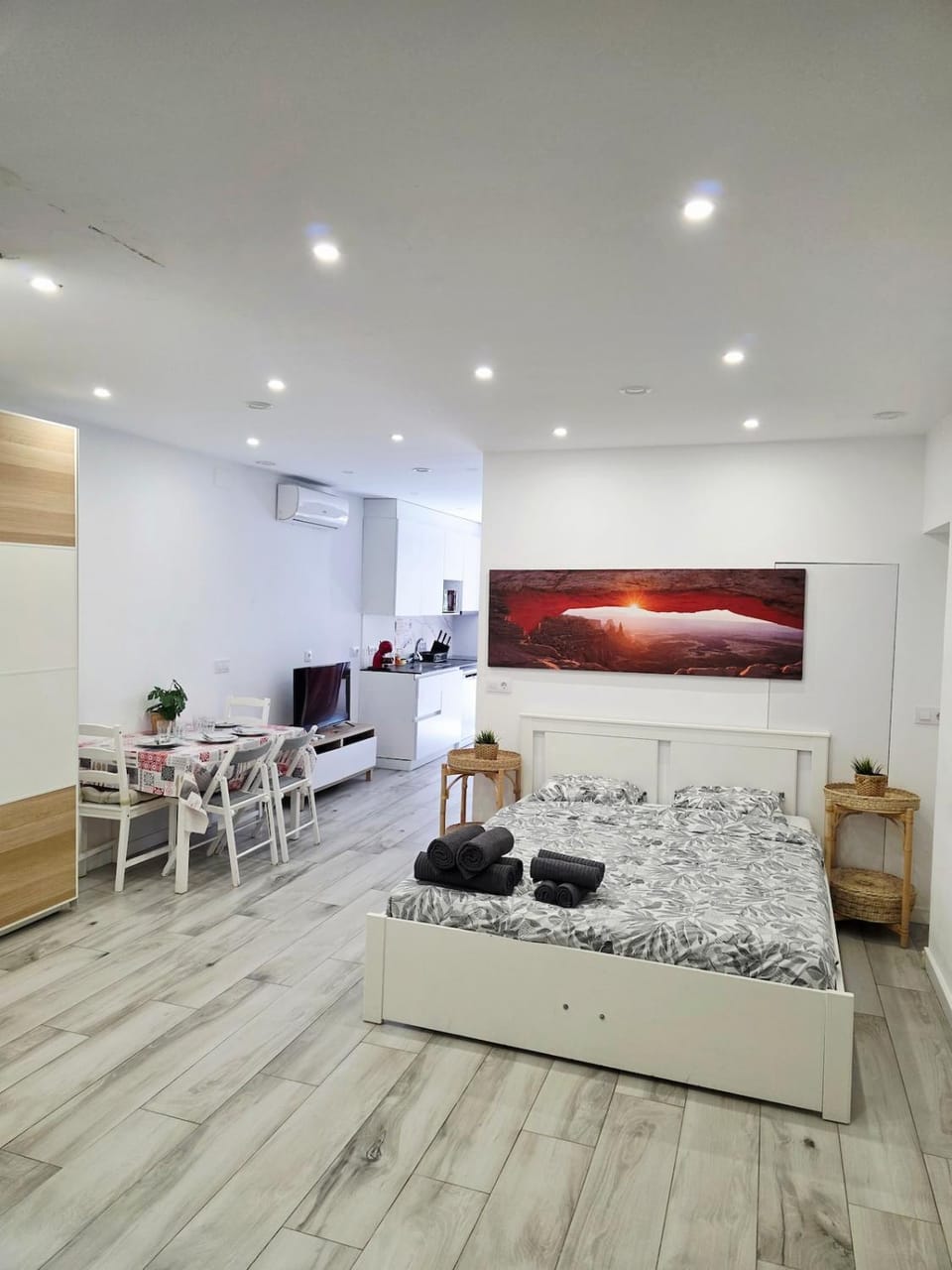 Living room, Bedroom