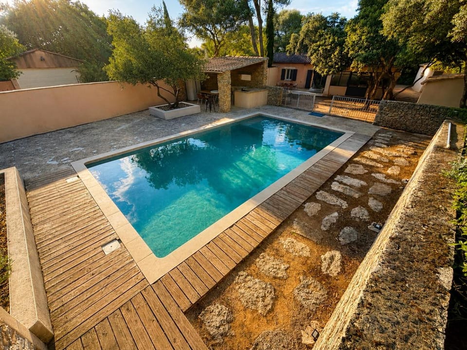Day, Pool view, Swimming pool, sunbed