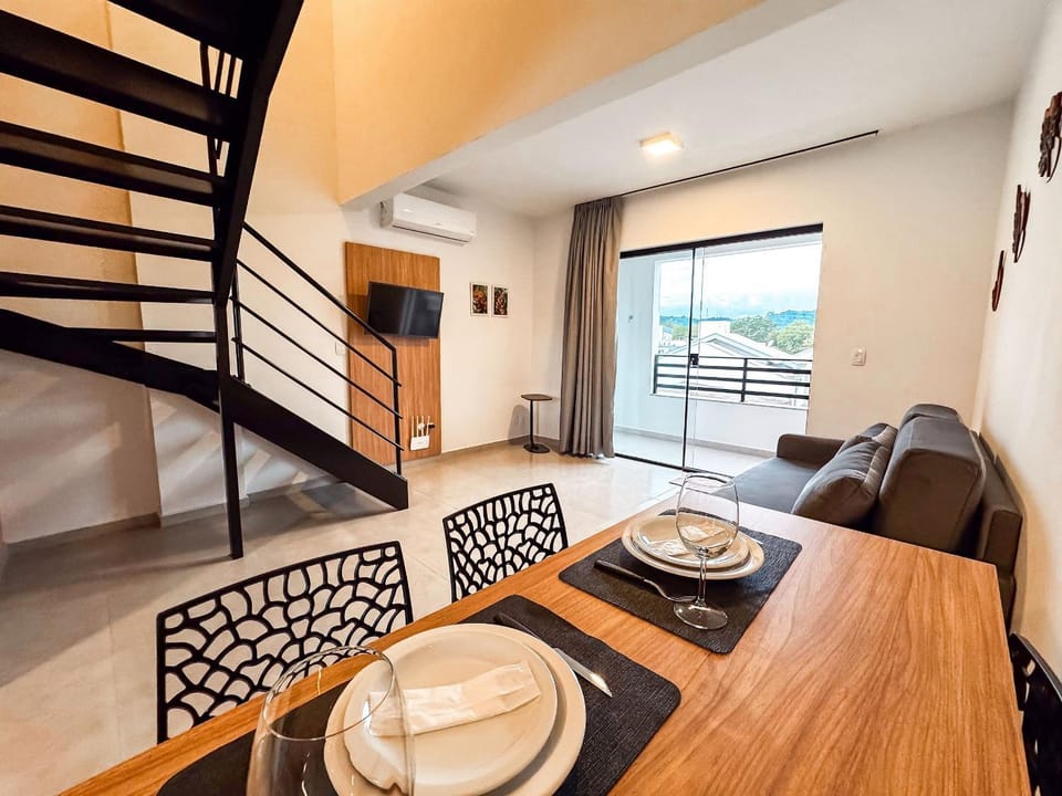 Loft Novo e Completo no Centro • 4 Pessoas Apartment in Brusque