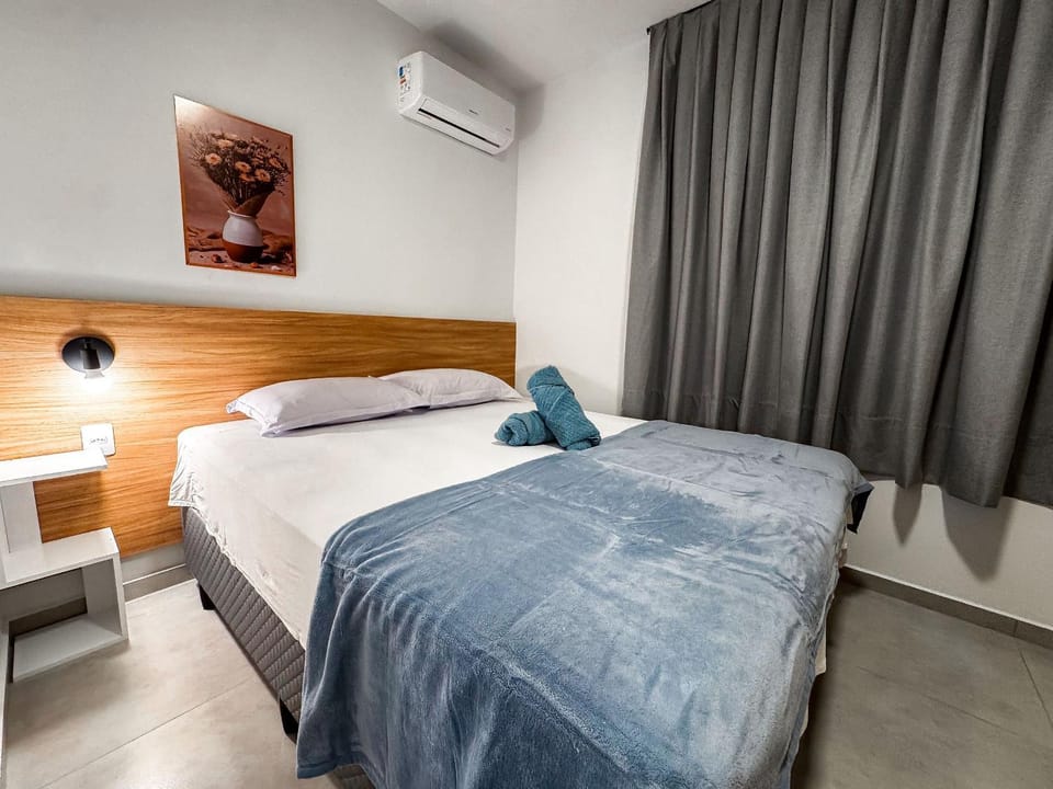 Centro: Flat p/ 4 pessoas + Vaga Apartment in Brusque