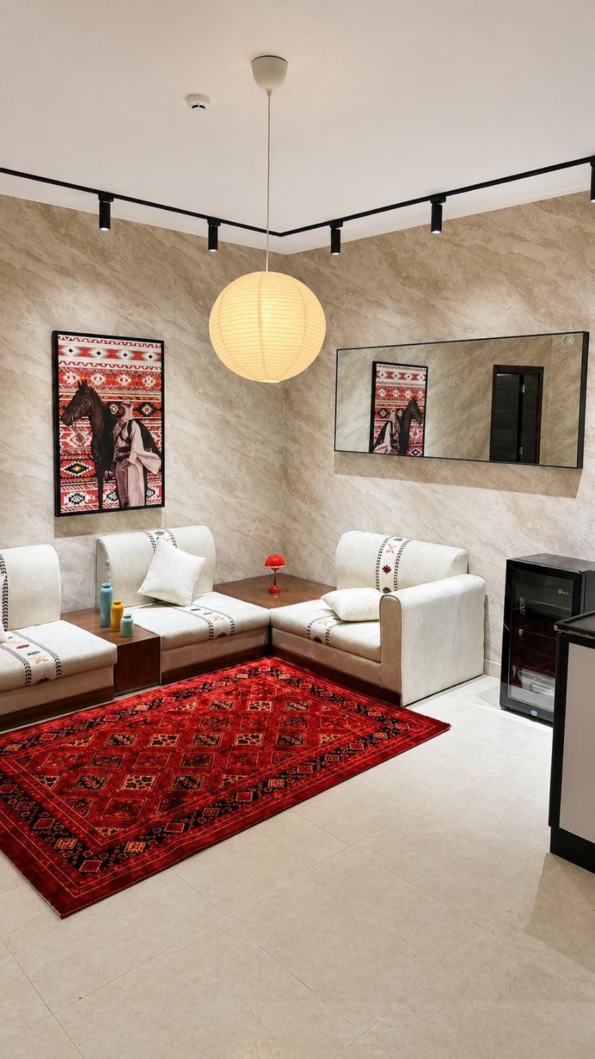 1BR-65TV-Modren-وحدة سكنية بتصميم مميز Apartment in Makkah Province