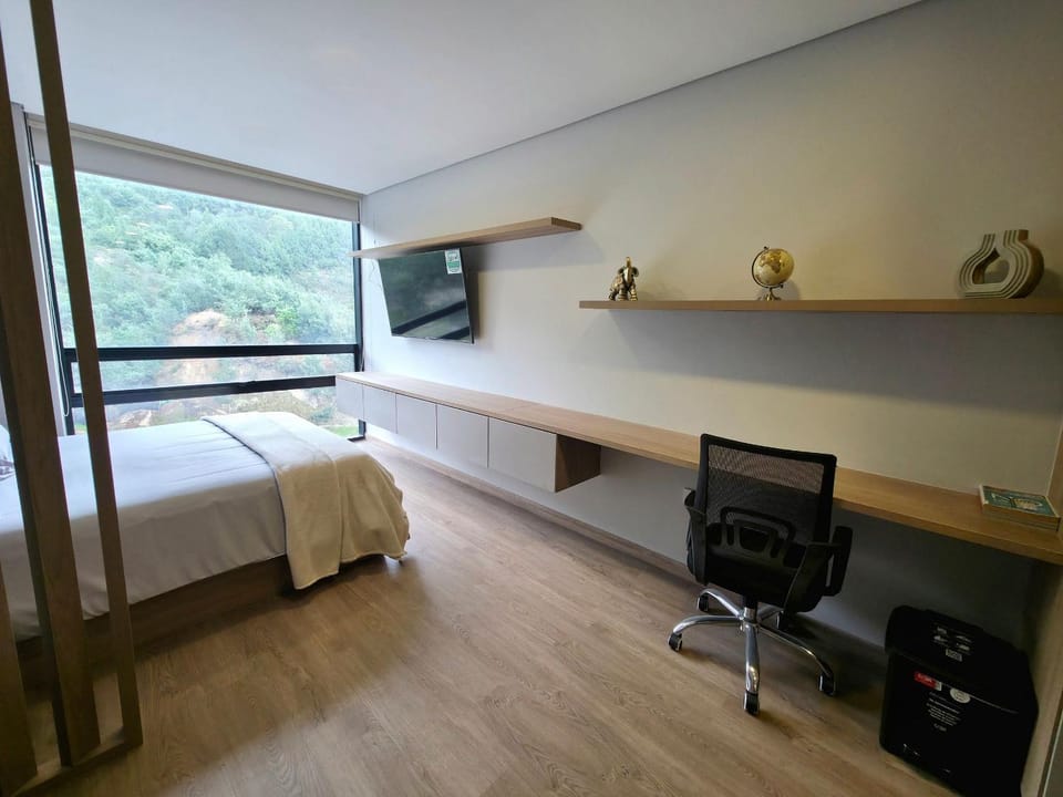 Piso 15 Vista Natural | Coworking, Gym, Usaquén Apartment in Bogota