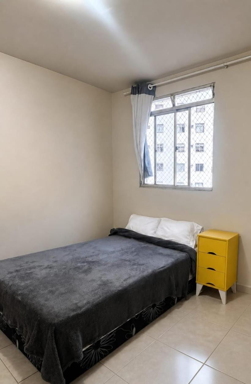Apartment 600 meters from Minas Shopping, 400 meters from Hotel Ouro Minas Apartment in Belo Horizonte