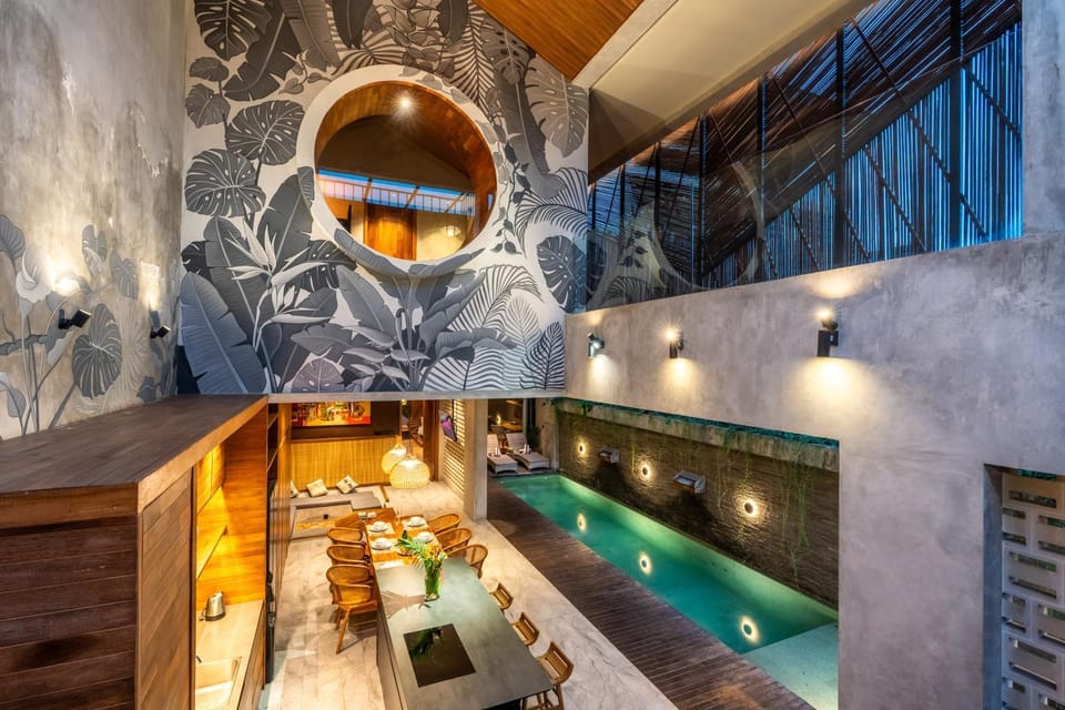 Property building, Pool view, Swimming pool