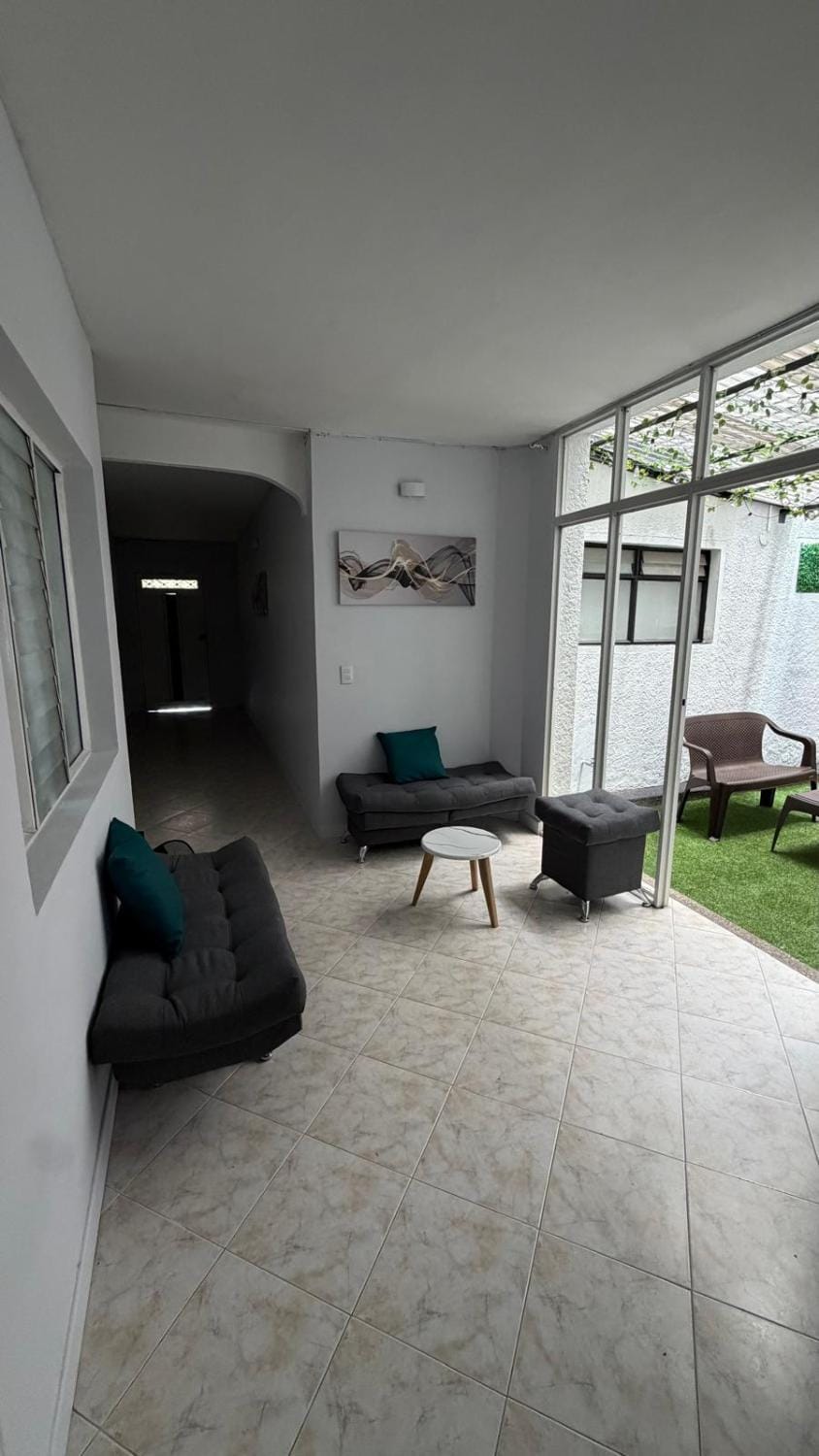 Patio, Living room, Seating area