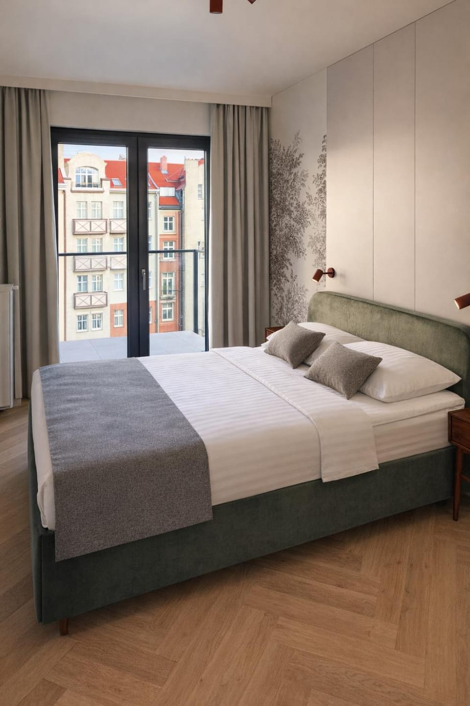 Bed, Bedroom