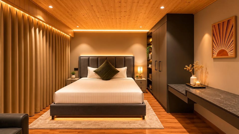 Bed, Photo of the whole room, Bedroom