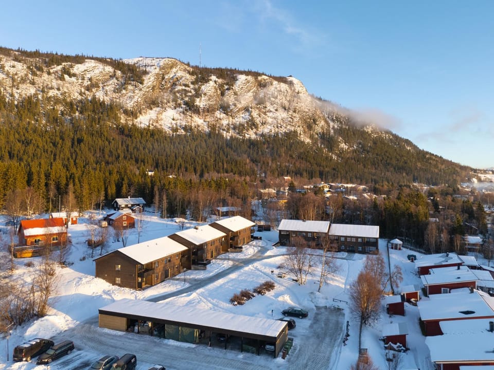 Property building, Natural landscape, Winter