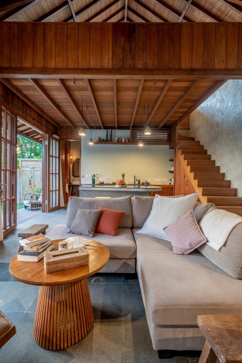Living room, Lounge or bar, kitchen