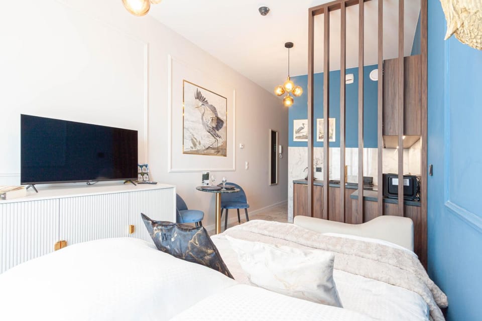 Bed, TV and multimedia, Photo of the whole room