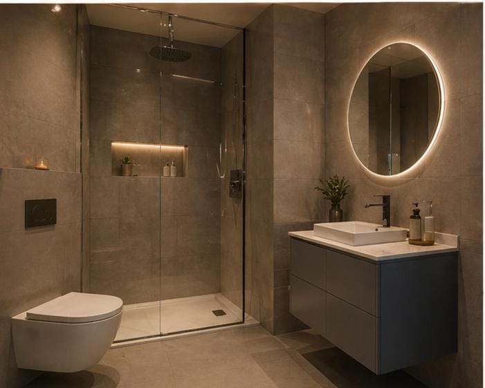 Shower, Toilet, Bathroom