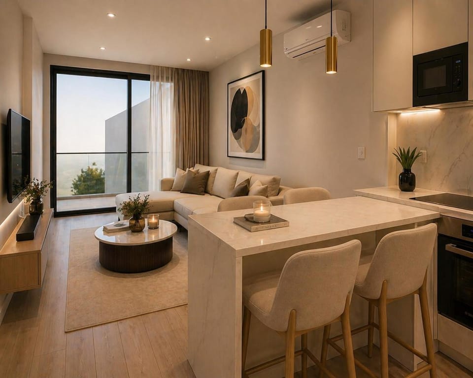 TV and multimedia, Living room, Dining area, kitchen