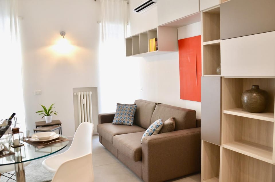 Living room, air conditioner