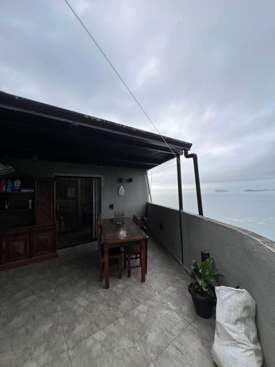Natural landscape, Balcony/Terrace, Sea view