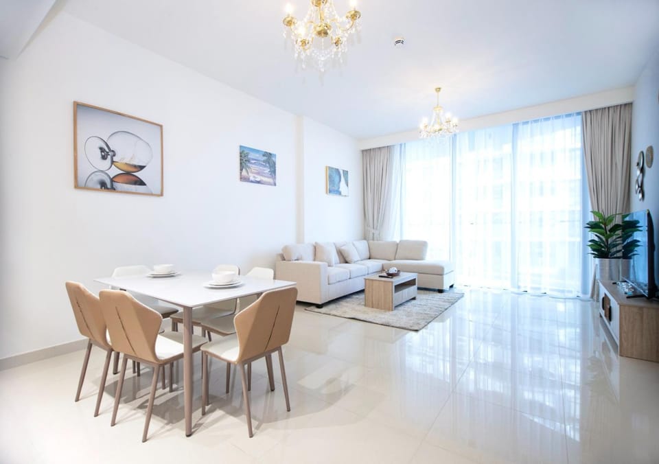 Serene Chic 1BR in Bay Residences Central 1 Apartment in Ras al Khaimah