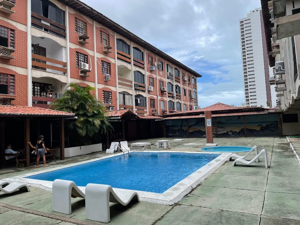 Property building, Pool view, Swimming pool, sunbed