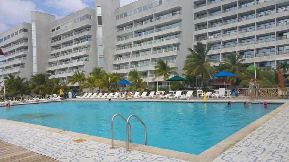 Property building, Pool view
