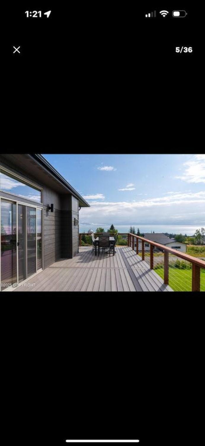 Sunrise Sunset Bayview Home House in Homer