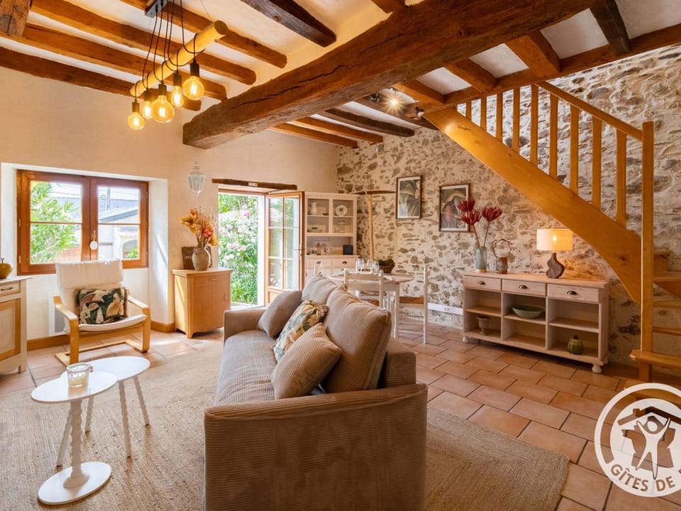 Maison charmante, animaux admis - 2 pers. proche Loire - FR-1-622-123 House in Pays de la Loire