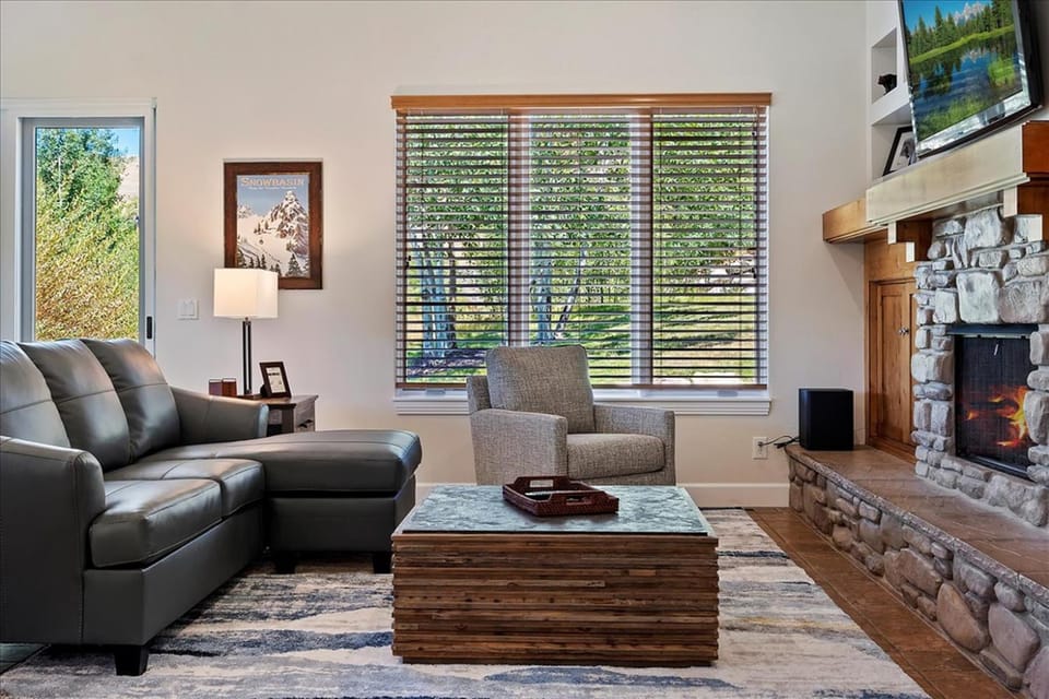 TV and multimedia, Living room, fireplace