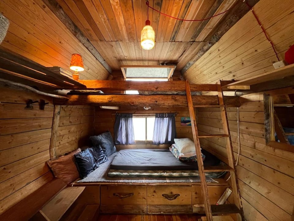 Rustic Cabin on Off-Grid Homestead Cabin in Sweden