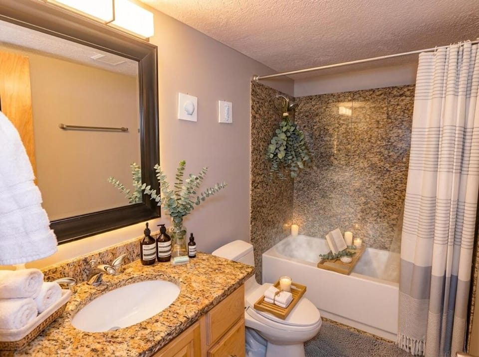 Riverview Balcony Parking Gym-Boathouse Apartment in Ohio City