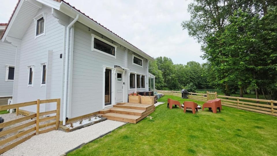 Le Trésor de l'Etang - Veranda, Brasero & Relaxation Chalet in Hauts-de-France