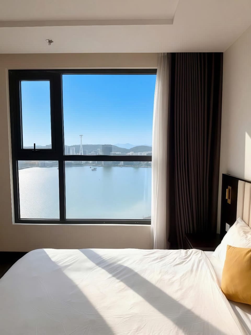 Bedroom, Sea view