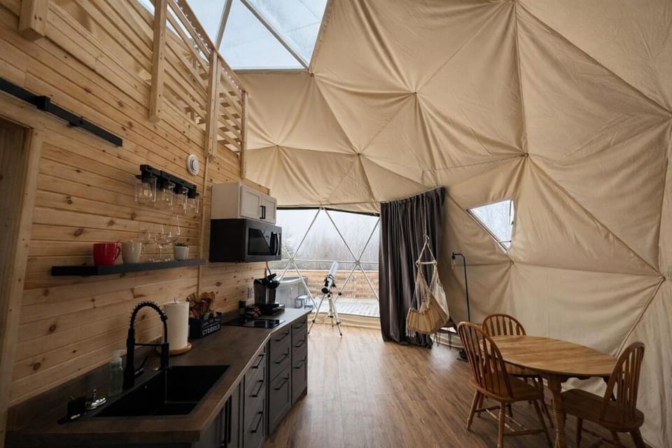 Birchwood Meadow - PEI Centerline Escapes Luxury tent in Prince Edward County