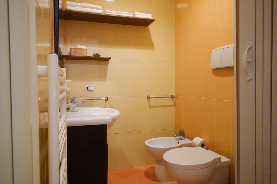 Toilet, Bathroom, bidet, towels